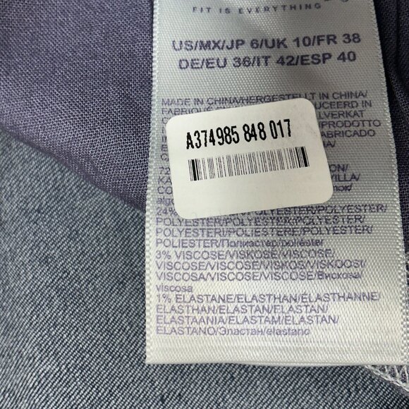 SZ.6 CAPRIS NYDJ Chloe 5-Pocket Capris - Rinse a374985 - Picture 9 of 12